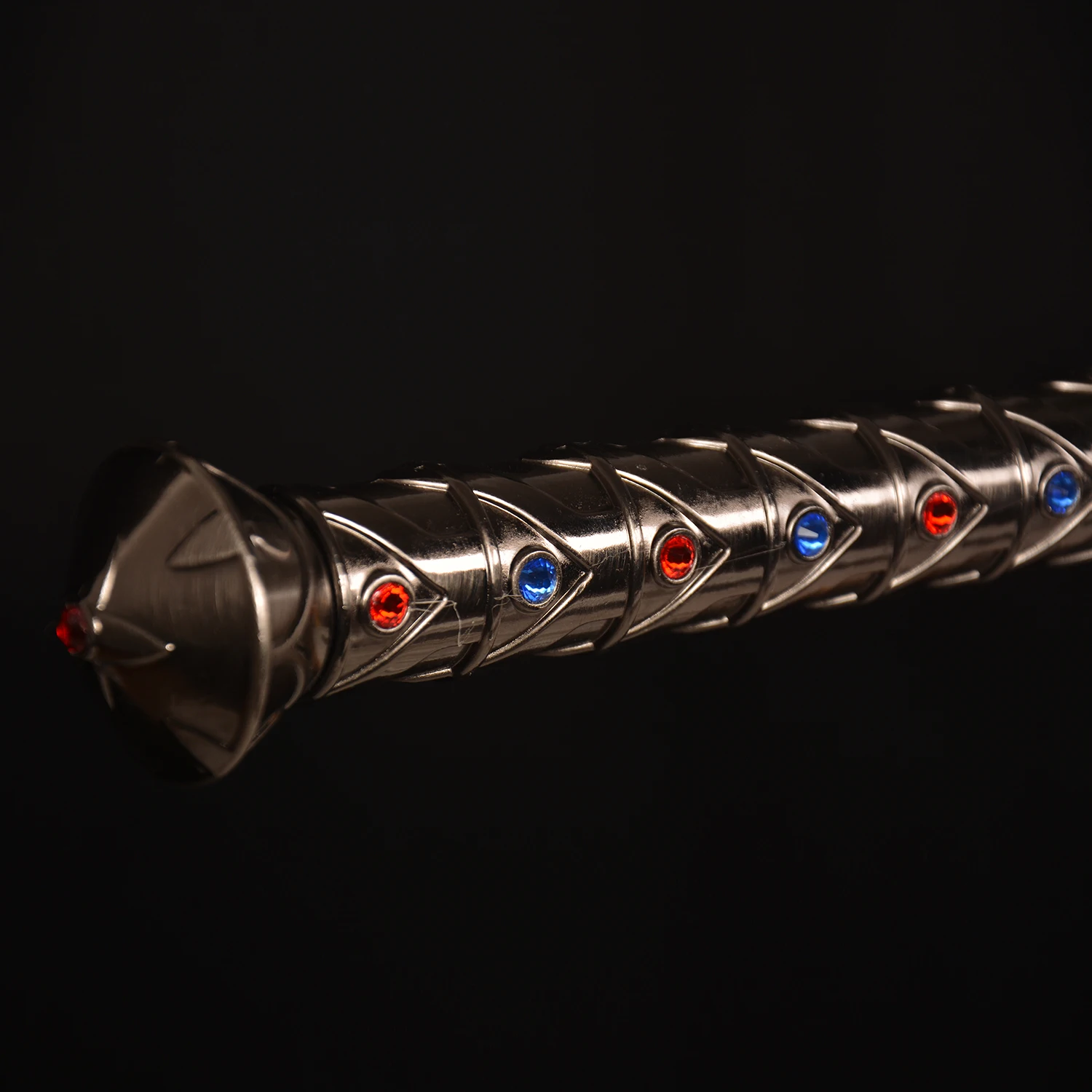 48in Anime Sword/Sword of Omens/Sheath of skin/Red pattern/Cosplay