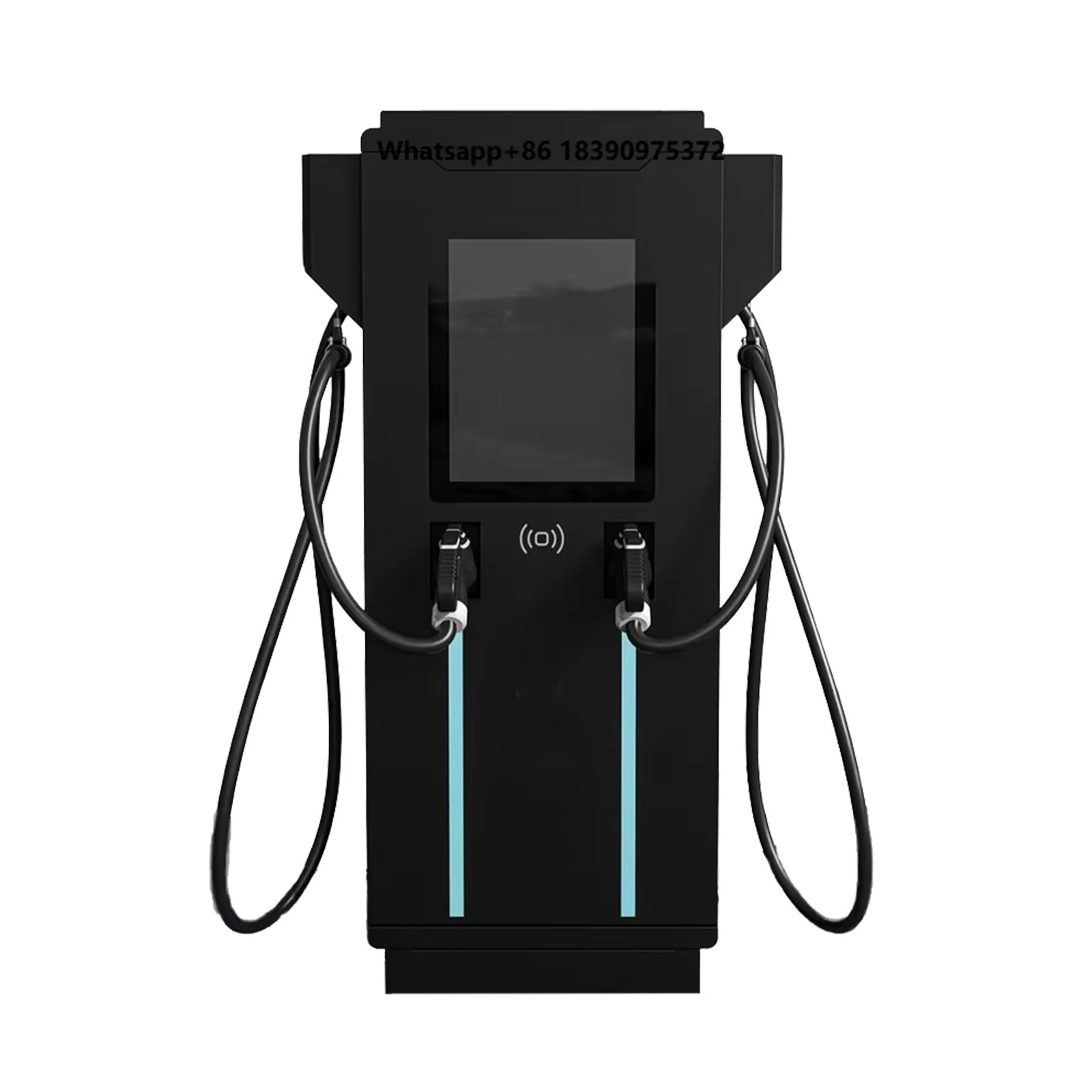 Advertising Screen EV Charger 120KW GBT/CCS IP55 EV Charger Pile Customizable EV Charging Stations With OCPP1.6J