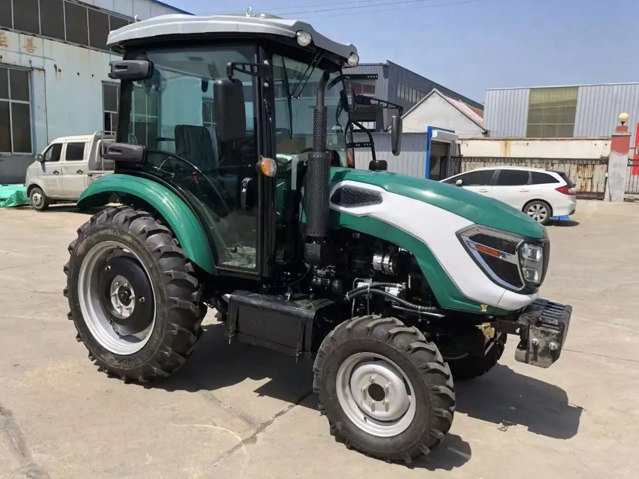 Factory Direct 4WD 4X4 Mini Agricultural Tractors, 50Hp-100Hp Multi Power Models Diesel Farm Tractors for Farming Work