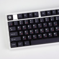 KBDiy GMK WOB Red Cyrilic PBT Keycap Russian 140 Keys DYE Sublimation Cherry Profile Keycaps For Aula Mechanical Keyboard Gaming