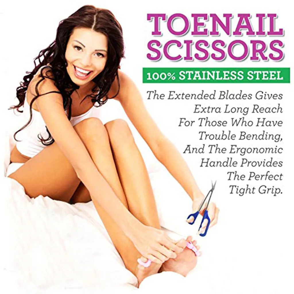 Long Handle Toenail Clippers Ergonomic Design Nail Clippers Stainless Steel Durable Toenail Clippers Home Manicure Toolstter