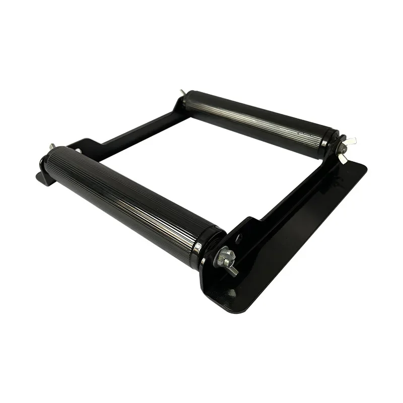 

Motorcycle aluminum alloy maintenance roller bracket