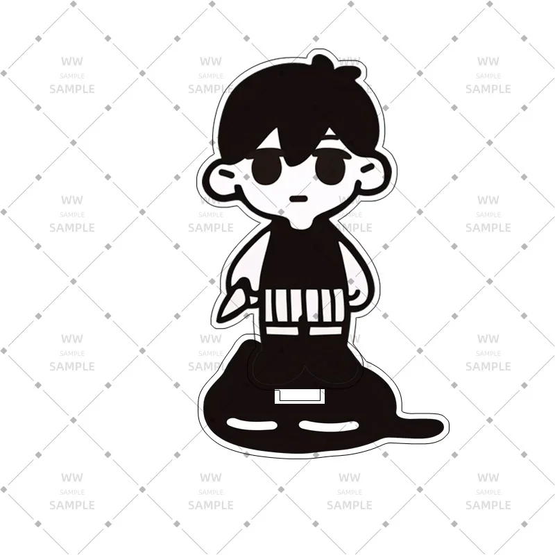 6PCS Acrylic Standee-Game Omori 10cm New Acrylic Stand Model Plate SUNNY/AUBREY/HERO Toys Room Decorat Gift Keychain Gift Option