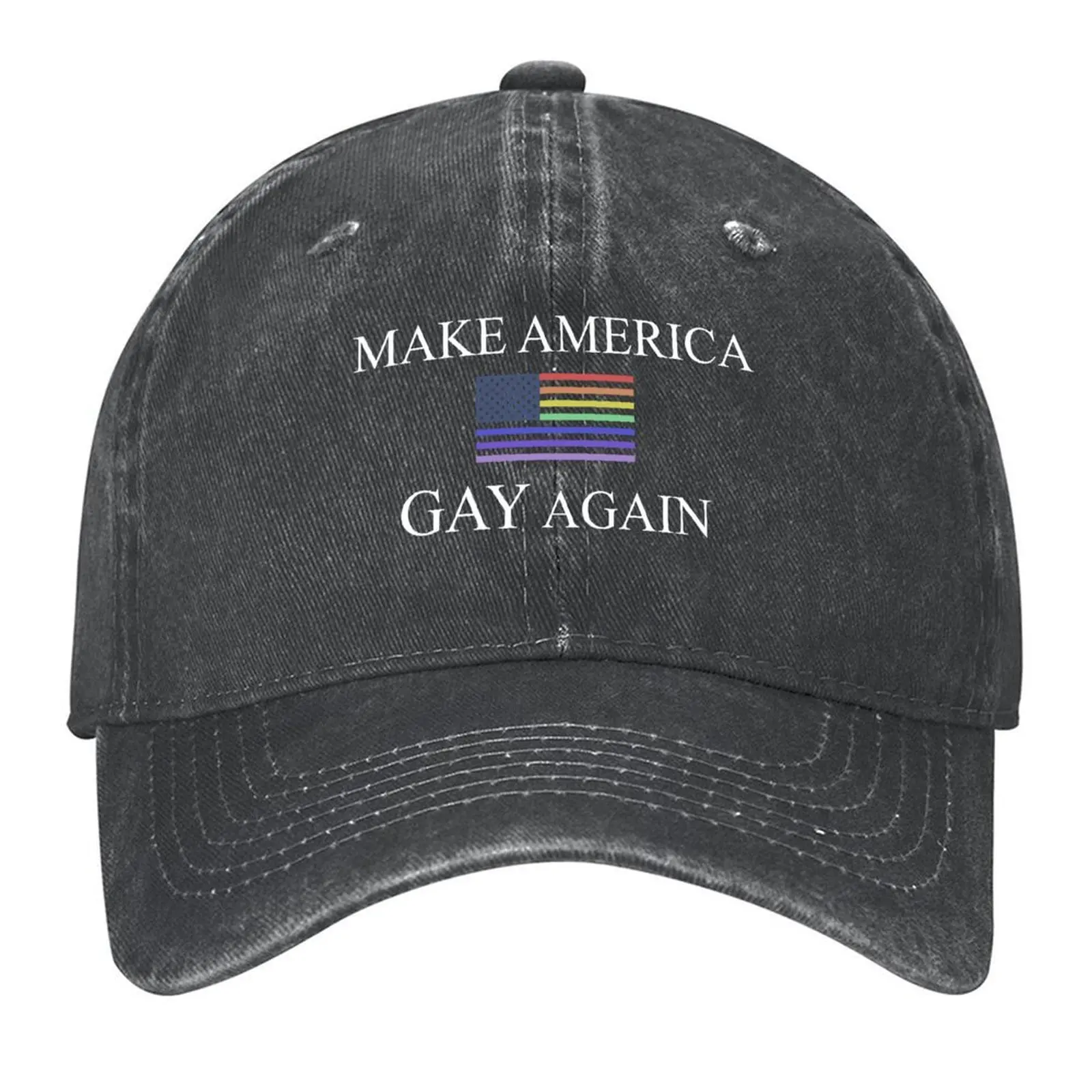 

Make America Gay Again Baseball Cap Hat Beach Hat Luxury Brand Beach Christmas Hat For Man Women's