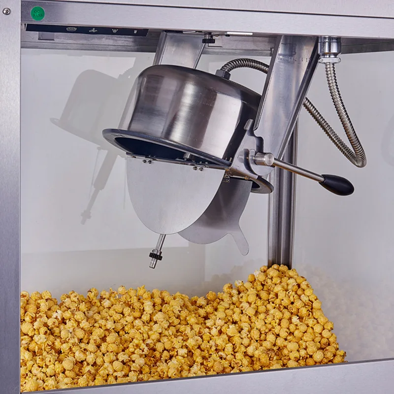 Commercial Automatic Popcorn Machine Electric Ball & Butterfly Shape Corn Popper, Roof Design Popcorn