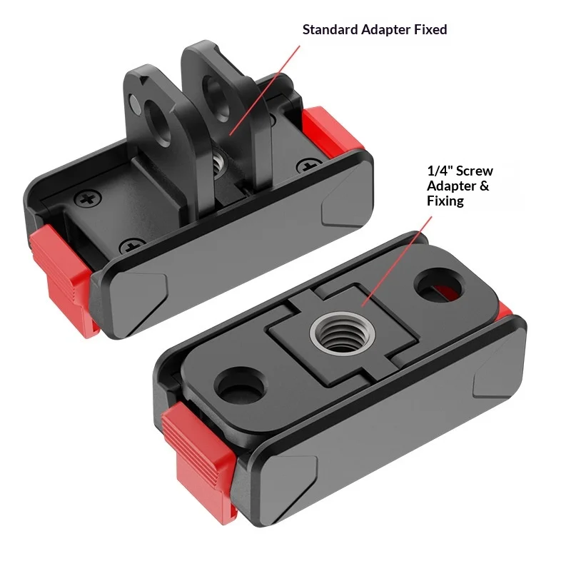 Suitable for DJI OSMO360 Action5Pro/4/3 Magnetic Base Folding Quick Install/Remove