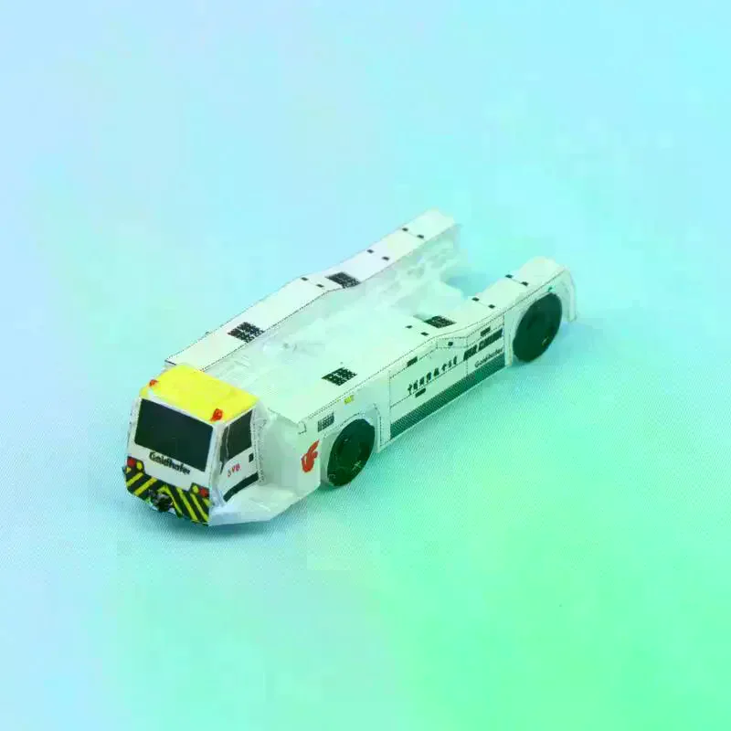 1:400 4 Rounds Airport Ground Handling Car Simulation Model Suitable For 380 Wide-body Aircraft