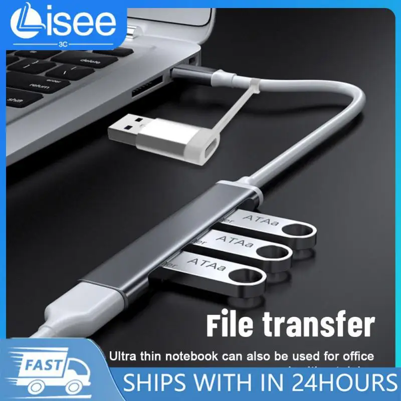 Hub 4 Port USB Multi Splitter Adapter otg Typ C USB Netzteil für MacBook PC Laptop Computer Zubehör