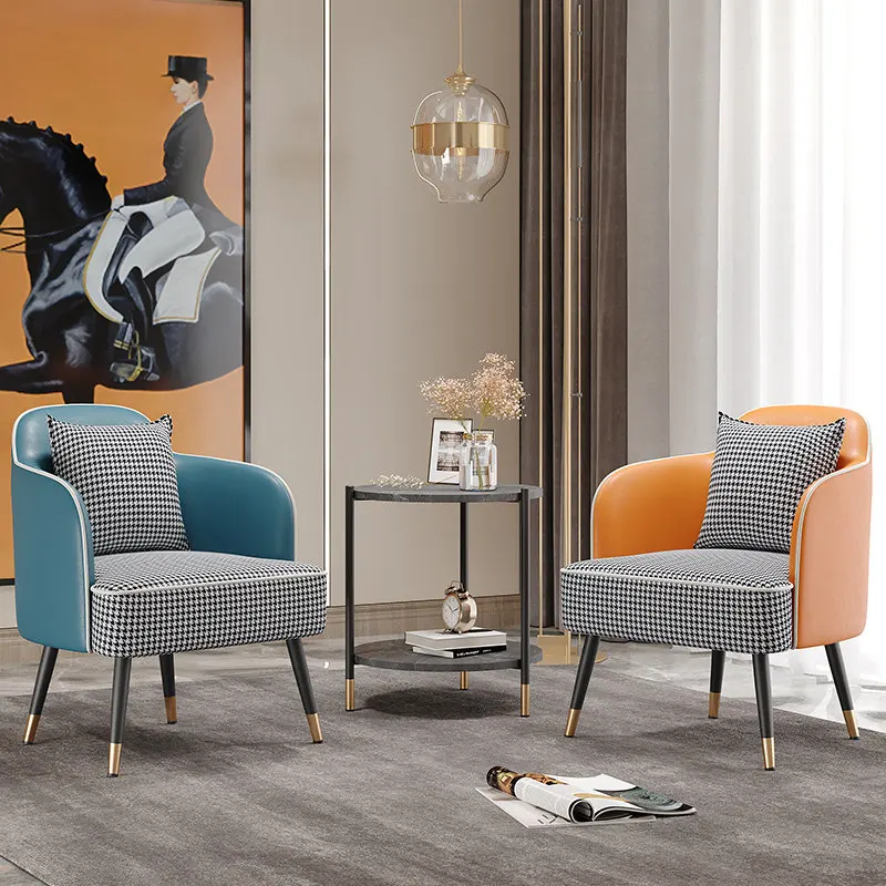 

Modern Waiting Room Chair Salons Single Kitchen Accent Lazy Boy Chair Minimalist Living Room Gaming Armchair Home Furniture