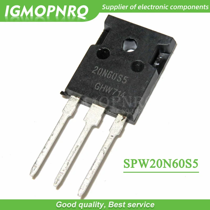 5pcs SPW20N60C3 SPW20N60S5 SPW24N60C3 SPW47N60C3 20N60C3 20N60S5 24N60C3 47N60C3