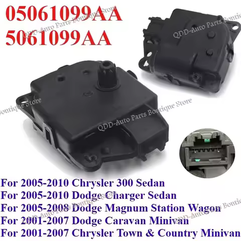 05061099AA 5061099AA AC Heater Blend Door Actuator For Dodge Magnum Charger Caravan Challenger Dakota Chrysler 300 Town Country
