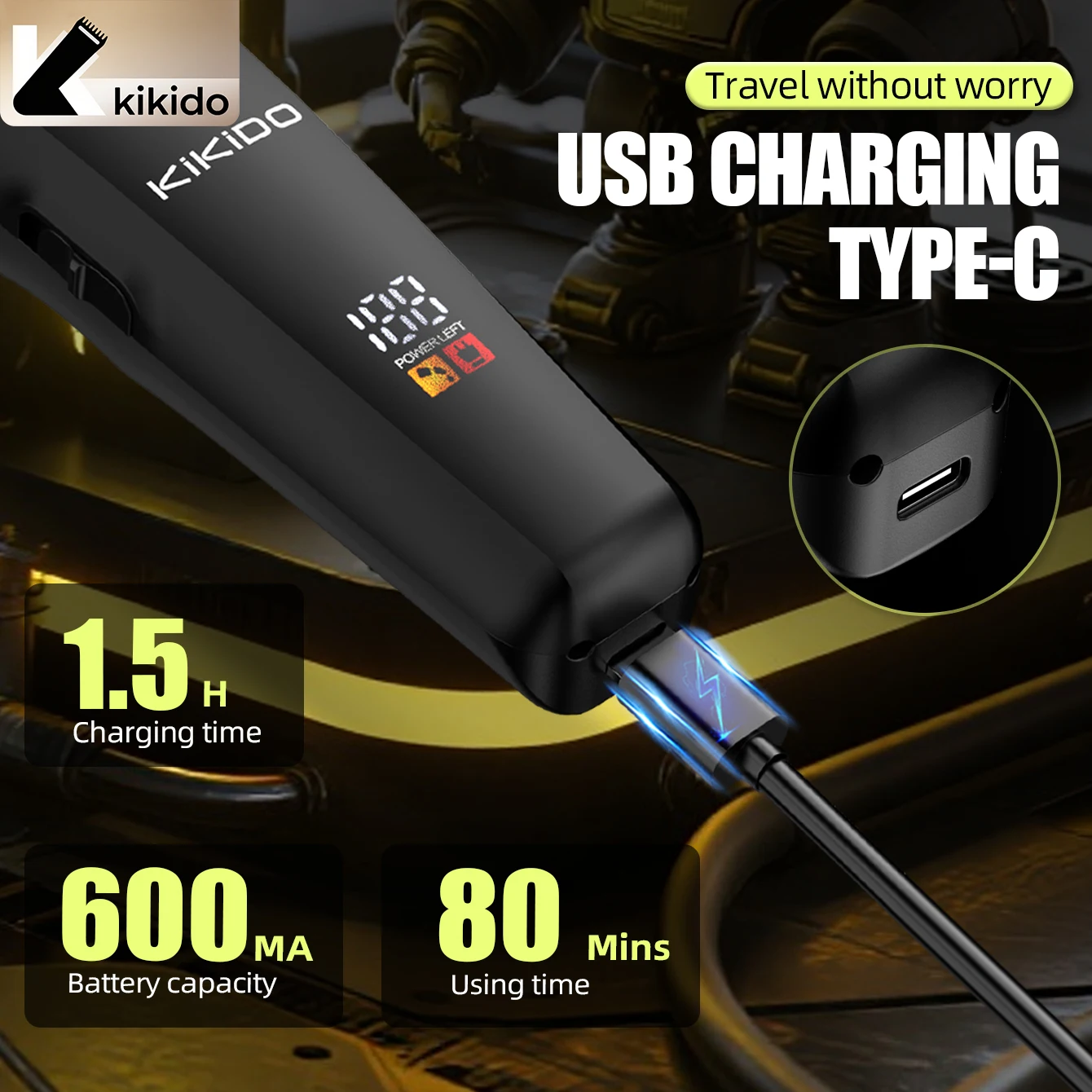 KiKiDo Electric Hair Clipper C - Men'S Grooming Guide ulasan dan harga