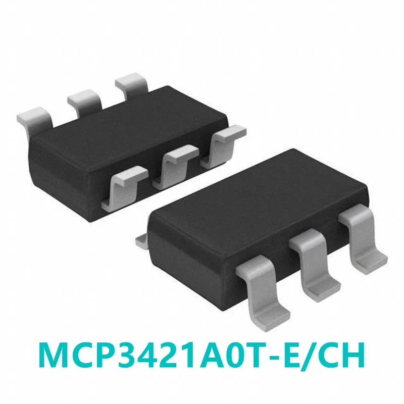 1PCS MCP3421A0T-E/CH MCP3421 SOT-23-6 ADC Screen/Code: CA** New Original