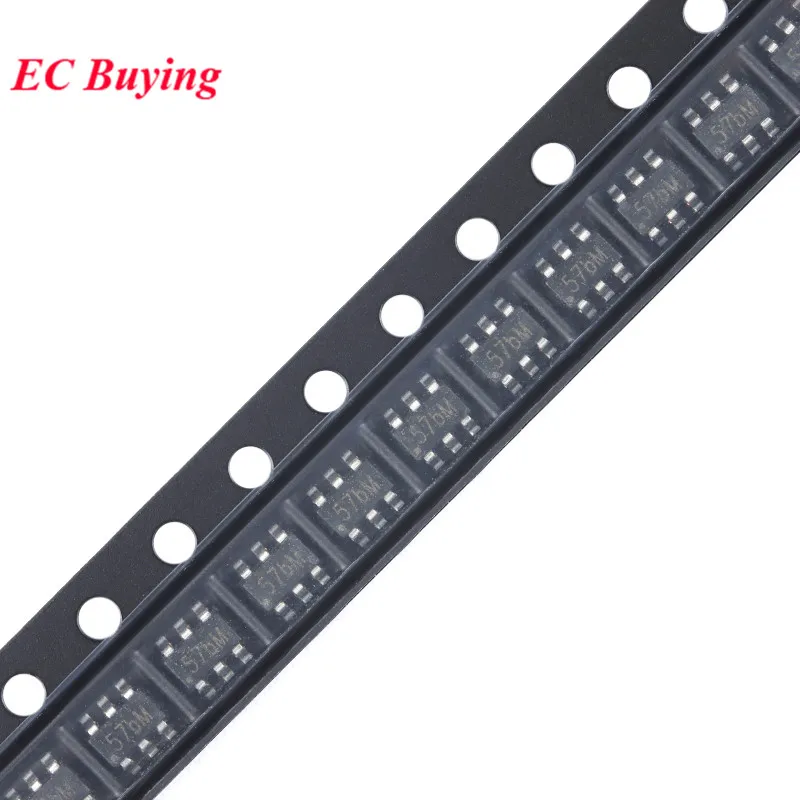 10/5pcs TP4057 SOT-23-6 SOT23 500mA Battery Power Management Chip IC Controller New Original