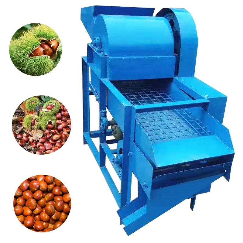 Hazelnut Shell Removing Shelling Machine for Hazelnut Chestnut Peeling Machine