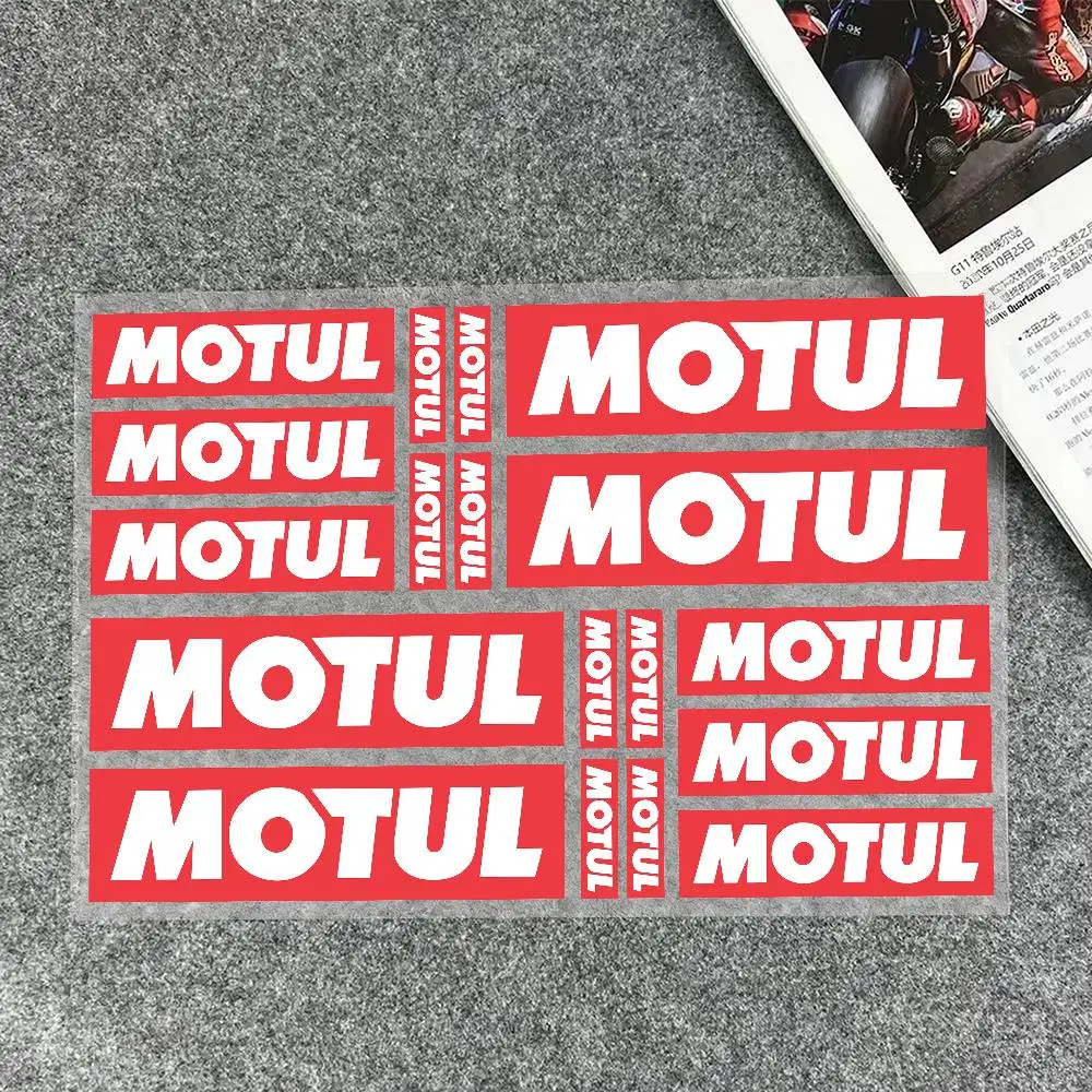 

1pc Stickers For MOTUL Moto Sticker Auto Body Bumper Windows Motorcycle Laptop Walls Vinyl Decal Car Tuning Accessories