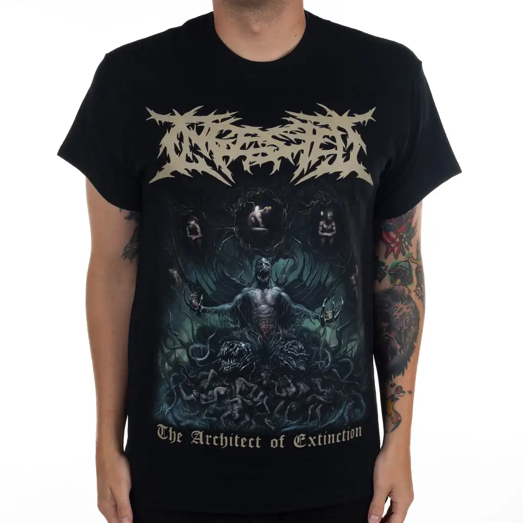 Best Ingested Band Graphic Cotton T-shirt Unisex Summer Short Sleeve Fashion Brand Tee Luxury Casual Vintage Tees