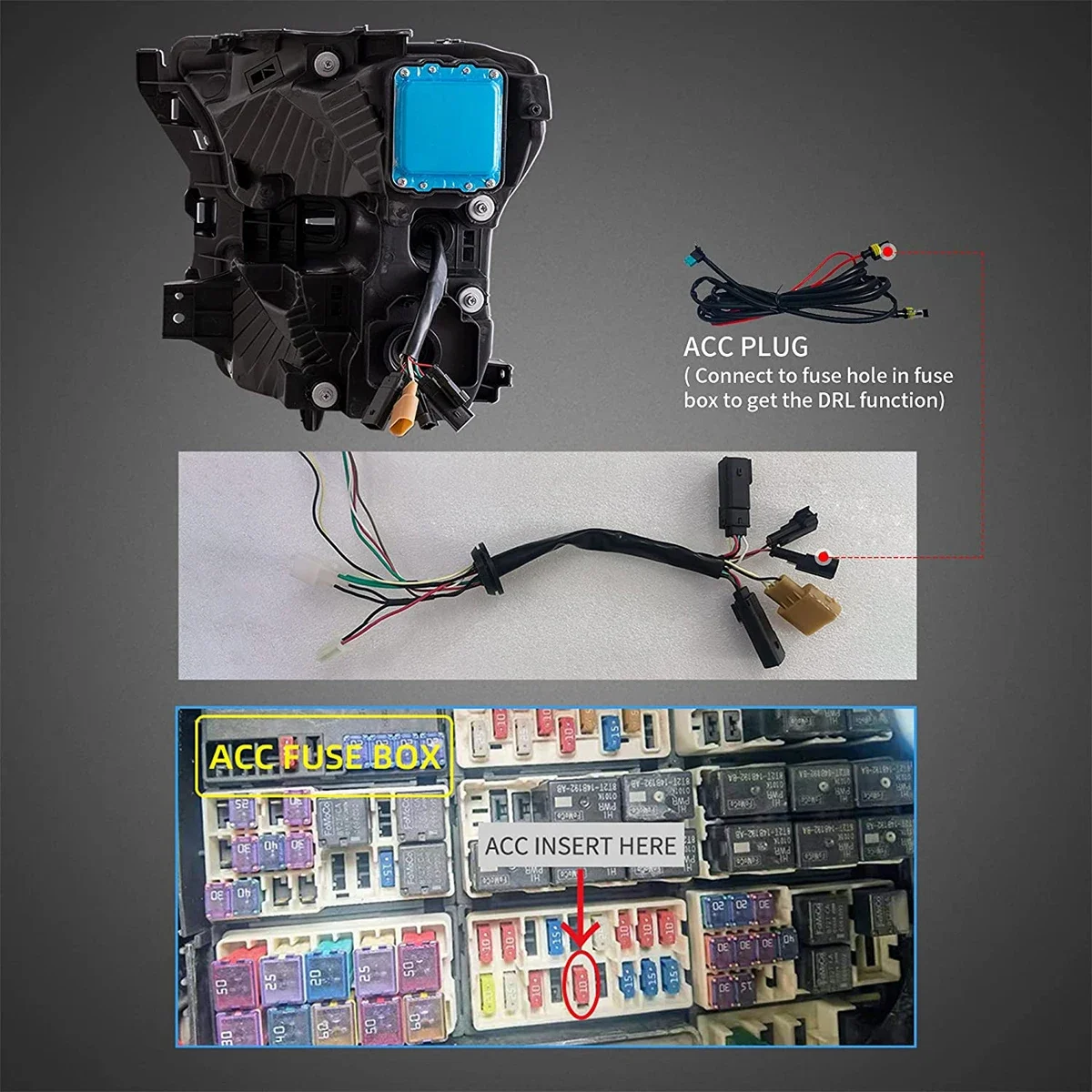 

Светодиодные фары проектора для Ford F-150 2015-2017 XL, XLT, Lariat, King Ranch, Platinum, Limited с динамической анимацией DRL