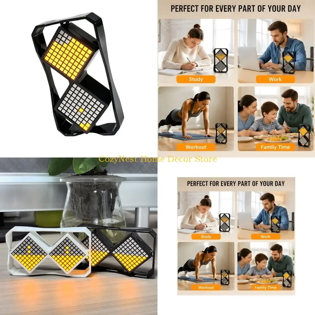 92MF Bright Visual Stage Clock 1 30 Stage modifiable For Kitchen Office School Education