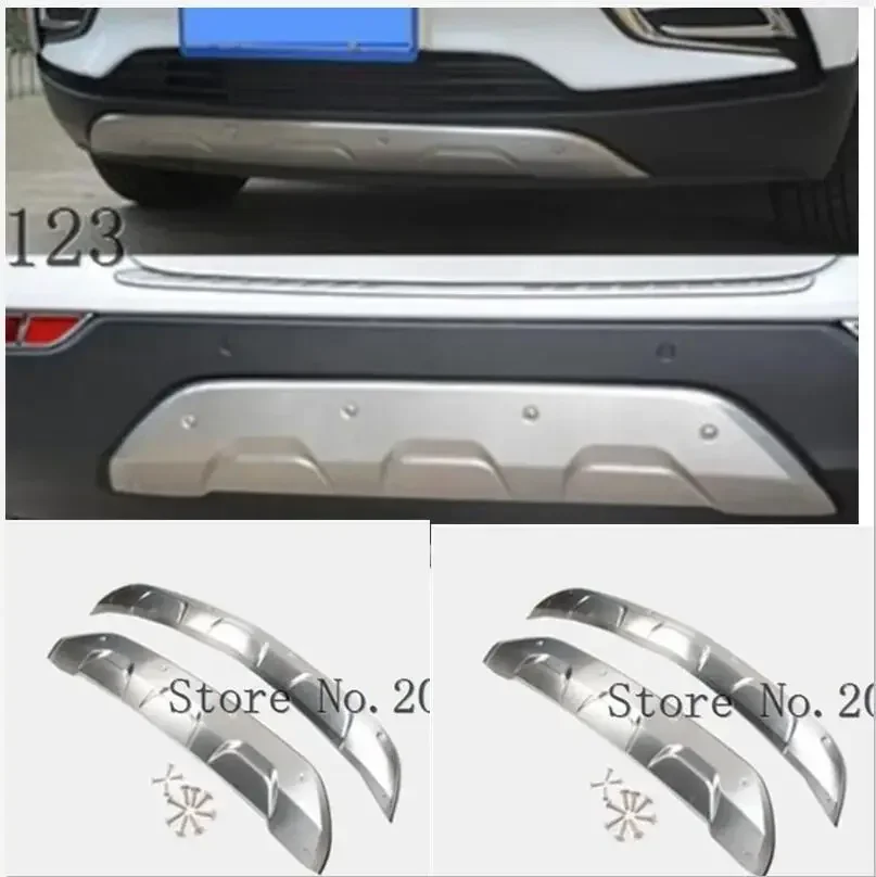 for Opel Mokka & Encore bull bar skid plate/bumper protector guard,front&rear, 2PCS,high value,2013-2015 or 2016-2018