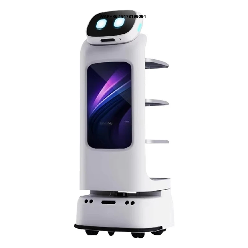 Self Service Ordering and Food Delivery Robot Self Order Kiosk Smart Service Robot Waiter Robot for Restaurant