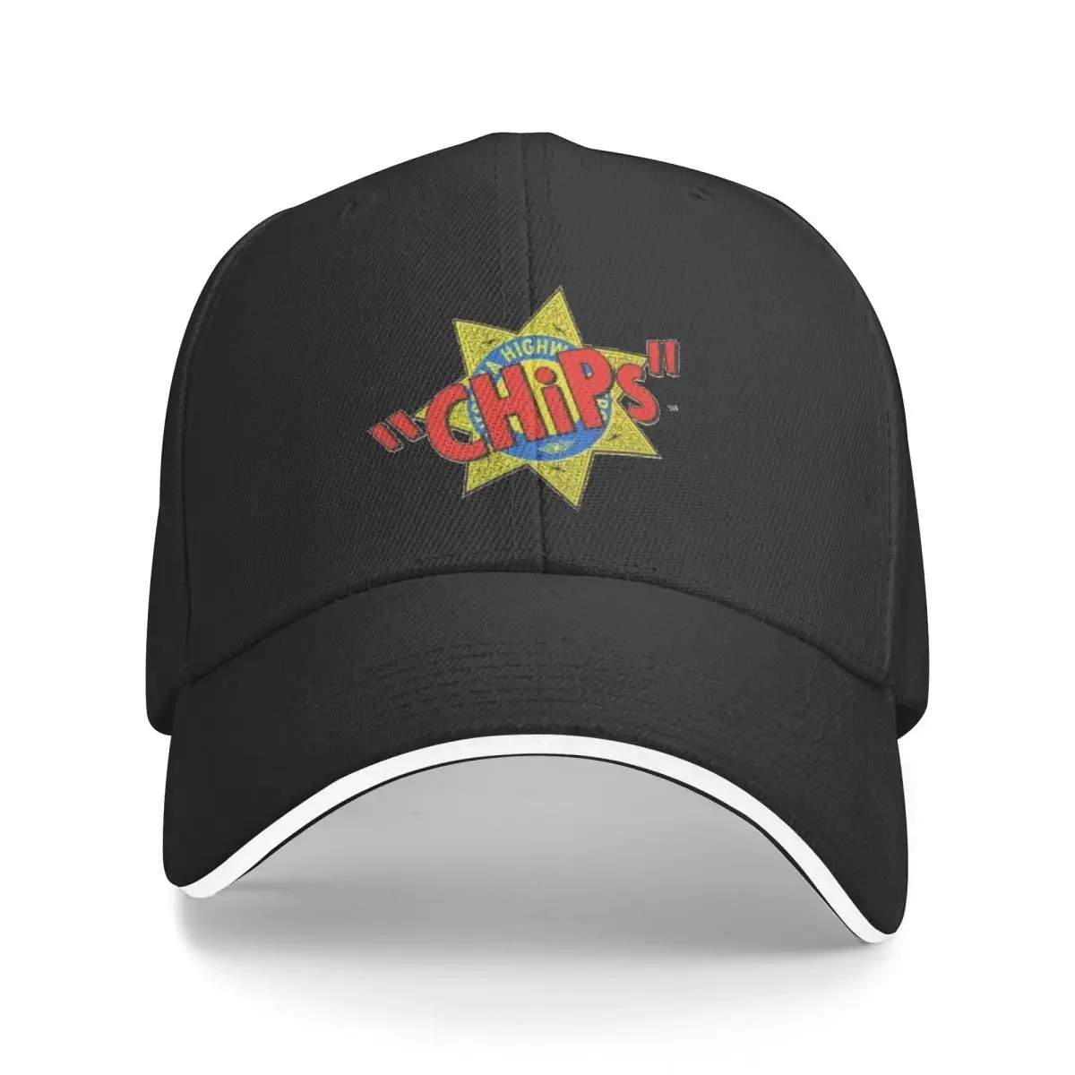 

Chips Retro TV Show Baseball Cap Golf Wear Beach Bag birthday |-F-| Women Beach Fashion Men's