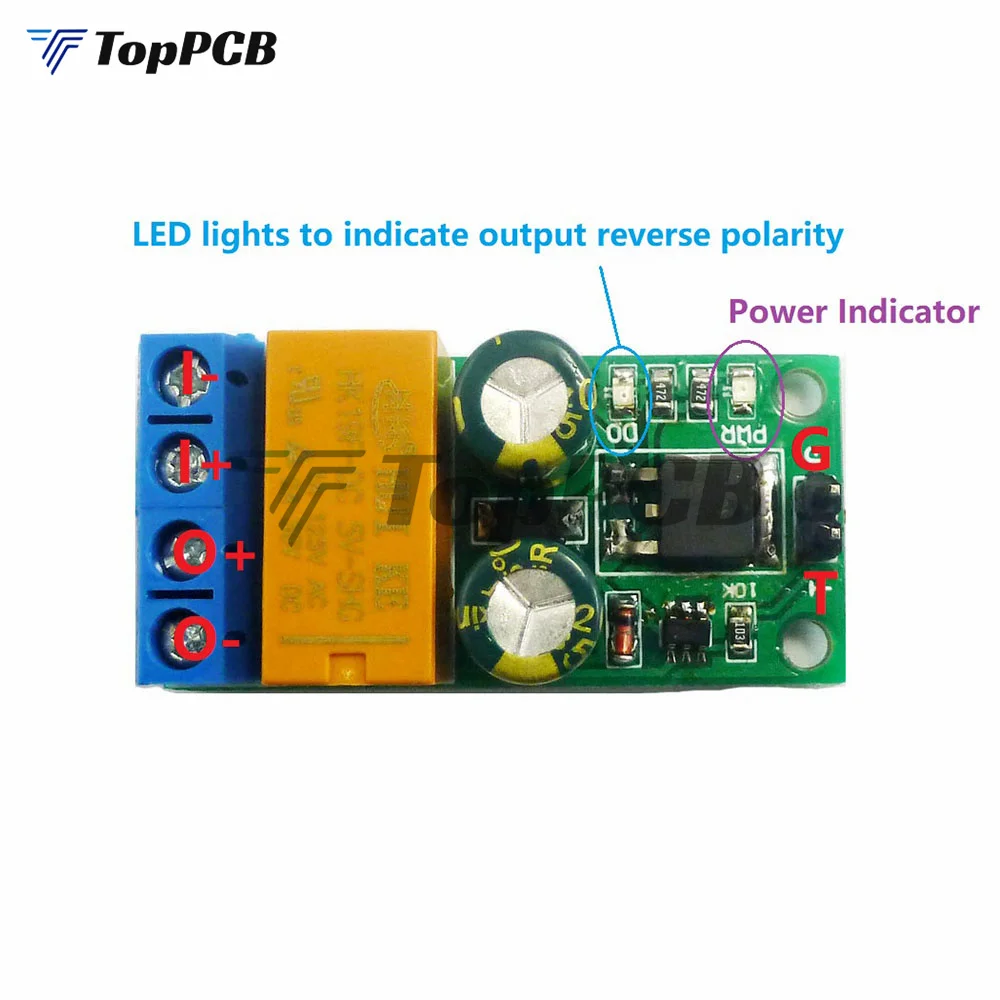 DC 5-24V 2A Flip-Flop Latch Motor Reversible Polarity Switch Controller Self-locking Bistable Reverse Polarity Relay Module