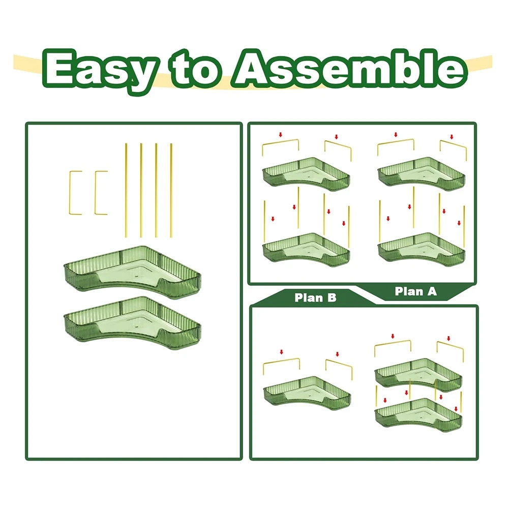 バスルームカウンタートップオーガナイザー、2層、多機能コーナー、メイクアップオーガナイザー、香水