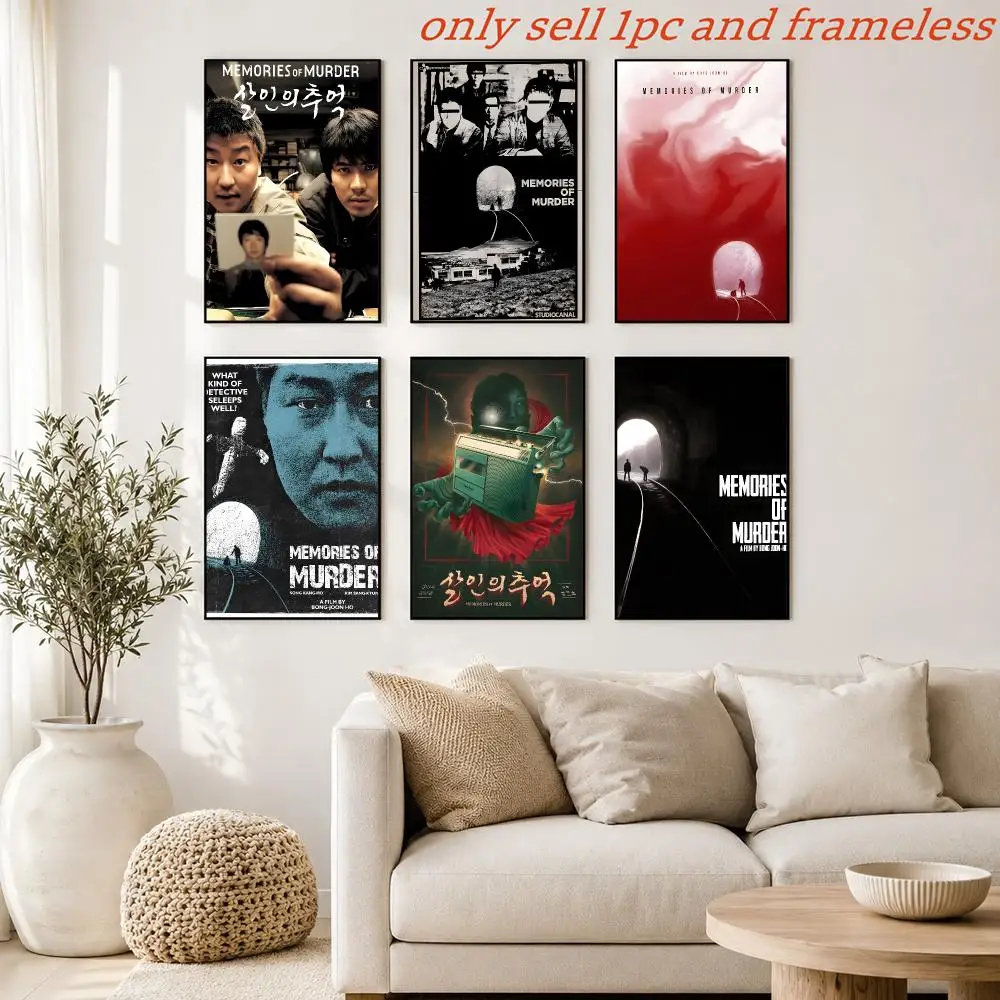 Memories of Murder Poster Prints Cover Painting Wall Art Picture Living Room Home Decor