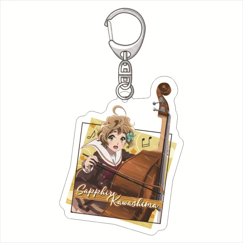 Charme Anime Hibike, Charme Porte-clés en acrylique Euphonium, modèle de personnages cosplay, accessoires d'ornement, cadeaux de collection de marchandises