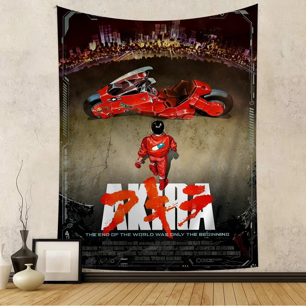 Anime A-Akira Cartoon Tapestry Wall Hanging Decoration Household Home Decor