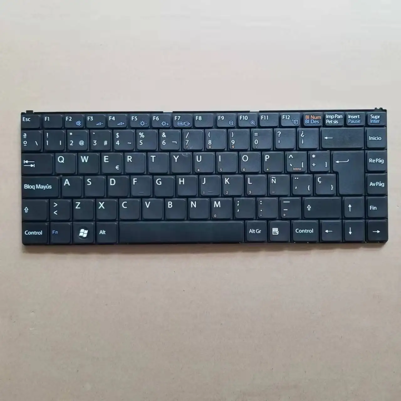 Imagem -02 - Teclado Espanhol sp para Sony Vaio Preto Novo