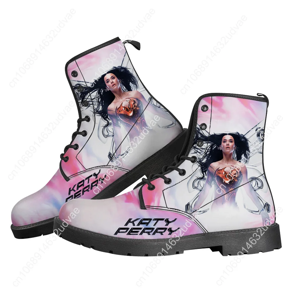 

Katy Perry Boots Mens Womens Teenager Shoes Casual Boot Outdoor Light High Quality Couple Print on Demand Customize Shoe