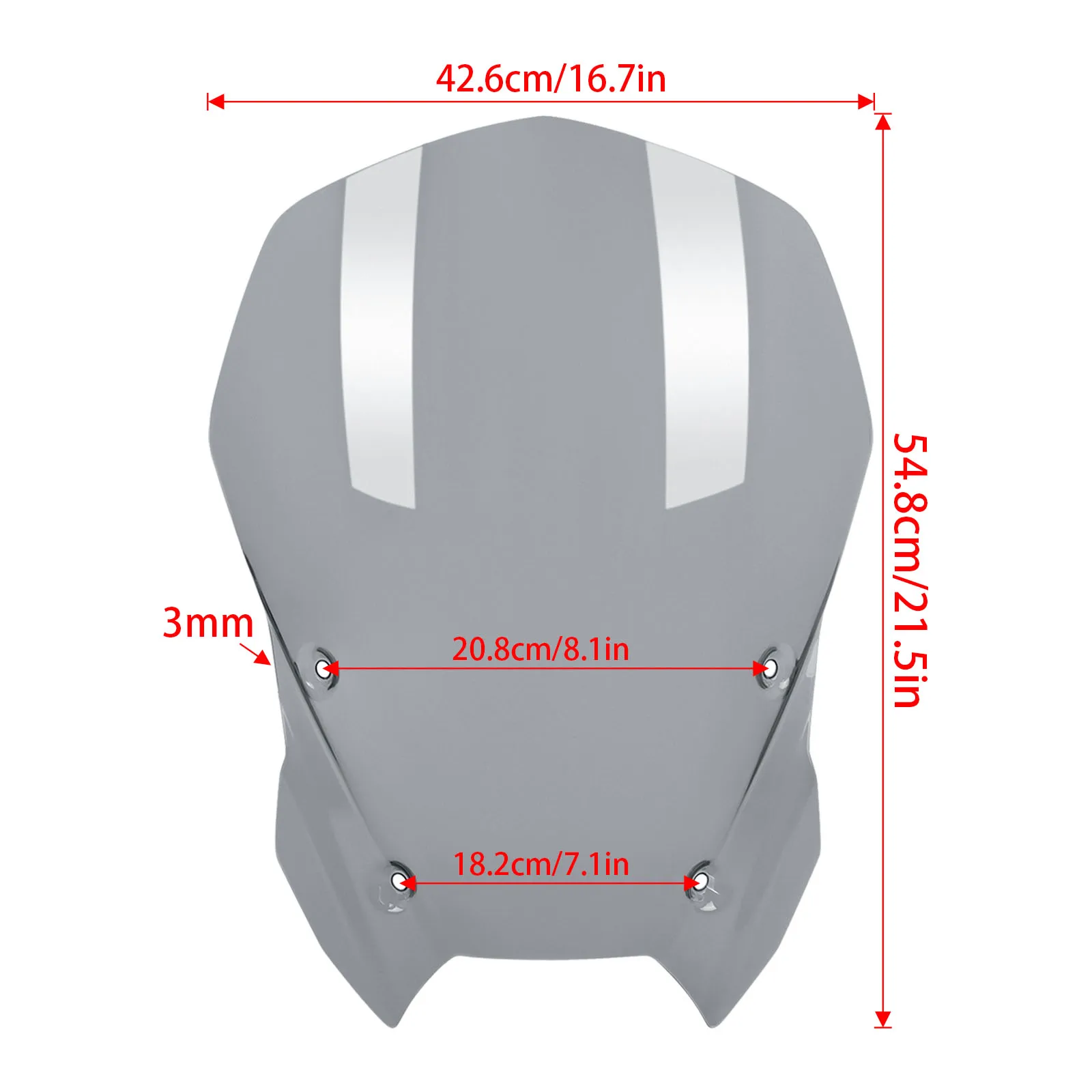 Touring Windscreen Fairing Extension For BMW R1300RS 2026 Motorcycle Tall Windshield Raised Visor Guard Wind Deflector Protector