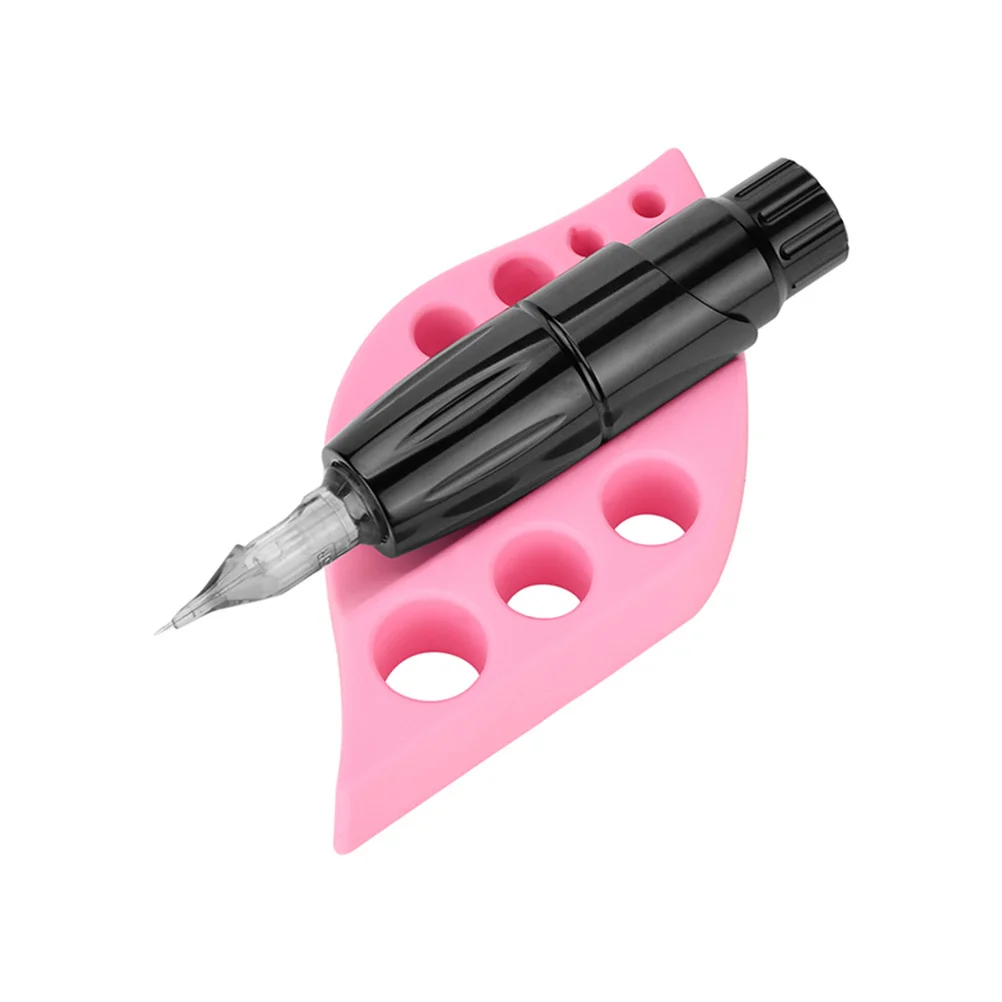 

Держатель для чашки с чернилами для татуировки, силиконовая стойка для пигментов, дизайн с несколькими отверстиями, цветная подставка для чашки, органайзер для хранения красочных татуировщиков