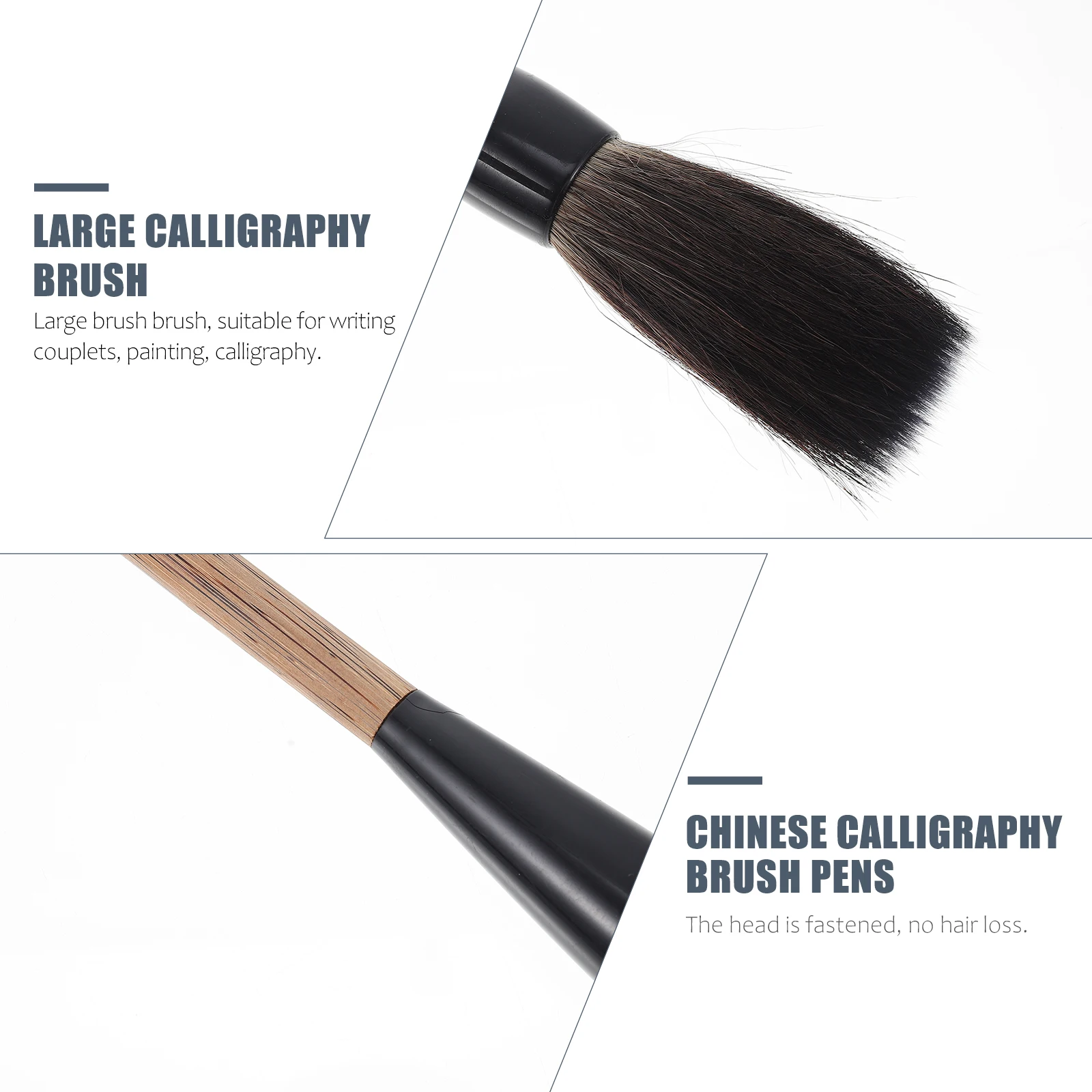 قلم فرشاة الخط الصيني كبير الحجم للكتابة السلسة محمول ومتين للرسم والطلاب المحترفين #1