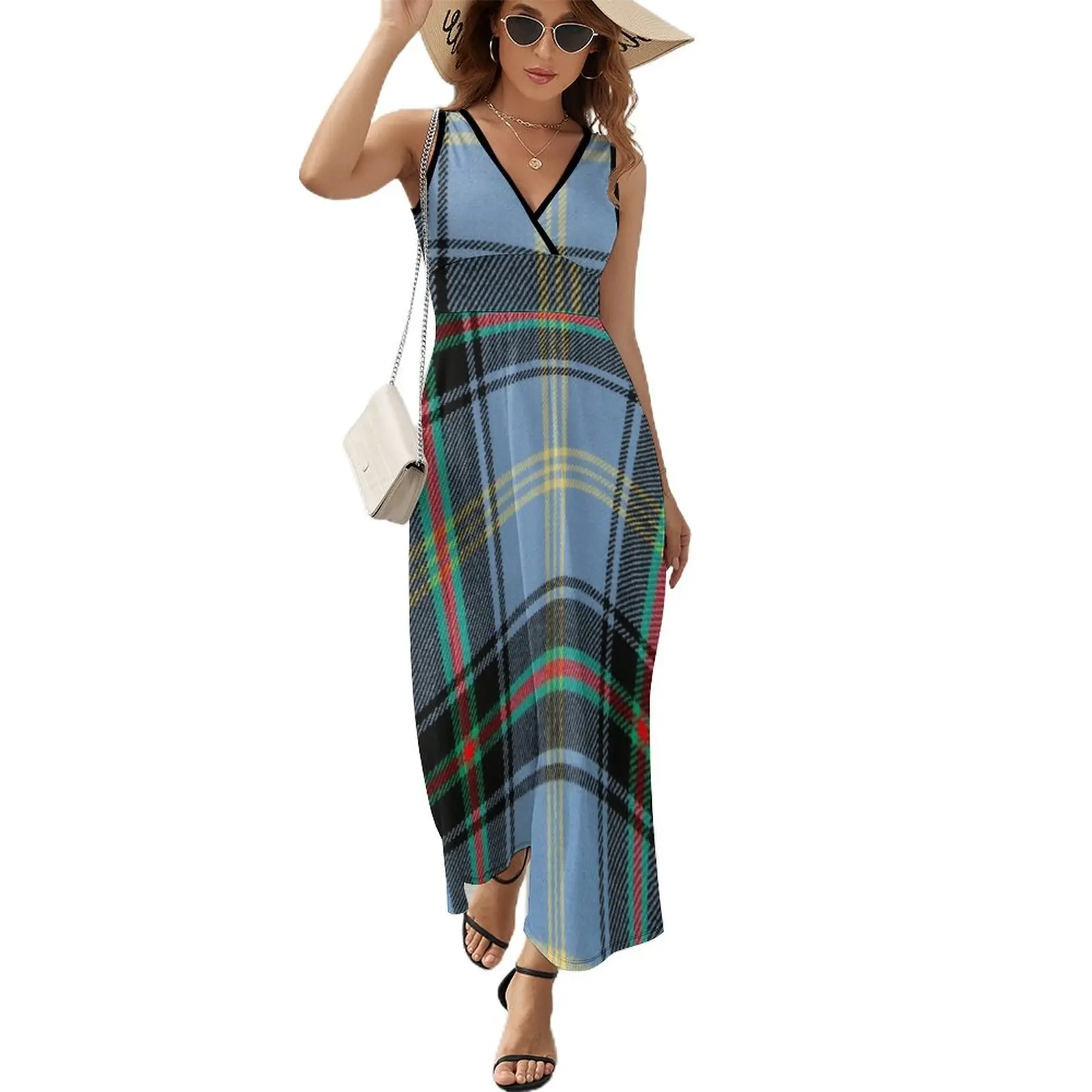 

BELL OF THE BORDERS TARTAN Sleeveless Dress Evening gown ladies dresses for special occasion women's summer dresses 2023