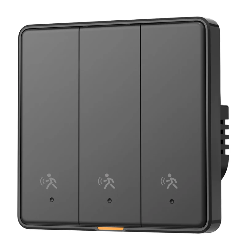 Tuya Smart 3.0 Wall Button Radar Switch Single Live Wire/Neutral Live Wire Smart Life APP Remote Control Timer Function