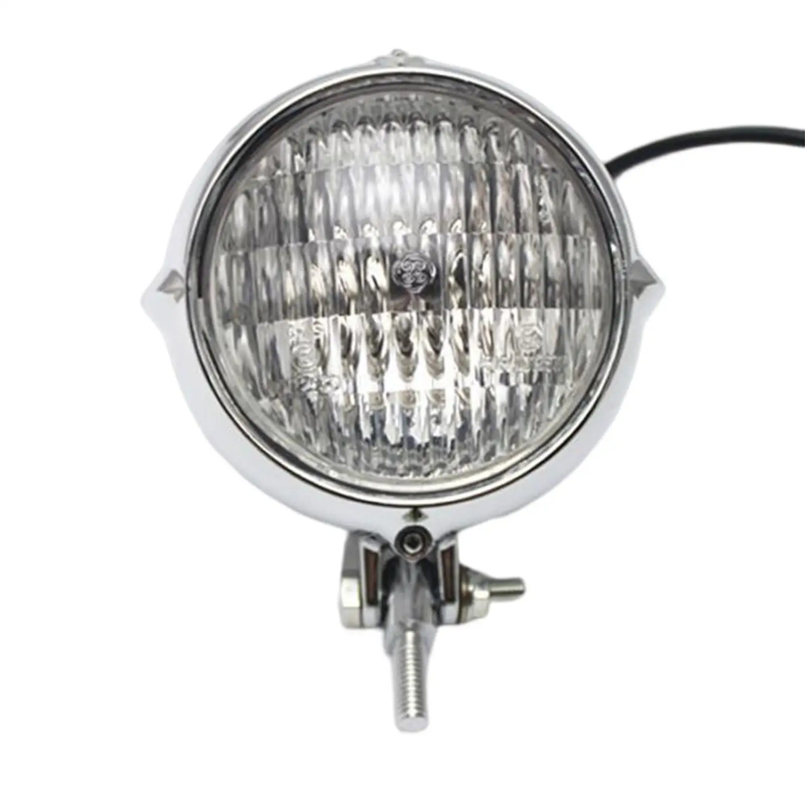 Aluminum Headlight Lamp Light for Cafe Racer Bobber Custom Chopper #1