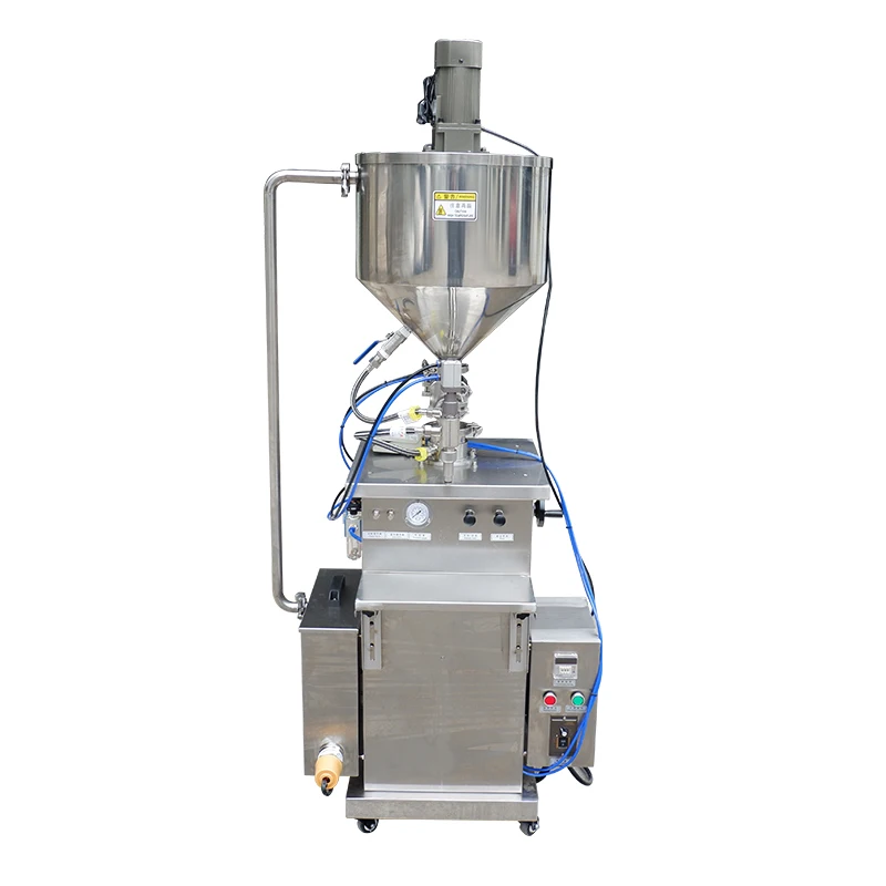 High Viscosity Travel-Friendly 0.5oz Wax Hair Stick Tube Filler Device Plum Oil Filling Machine