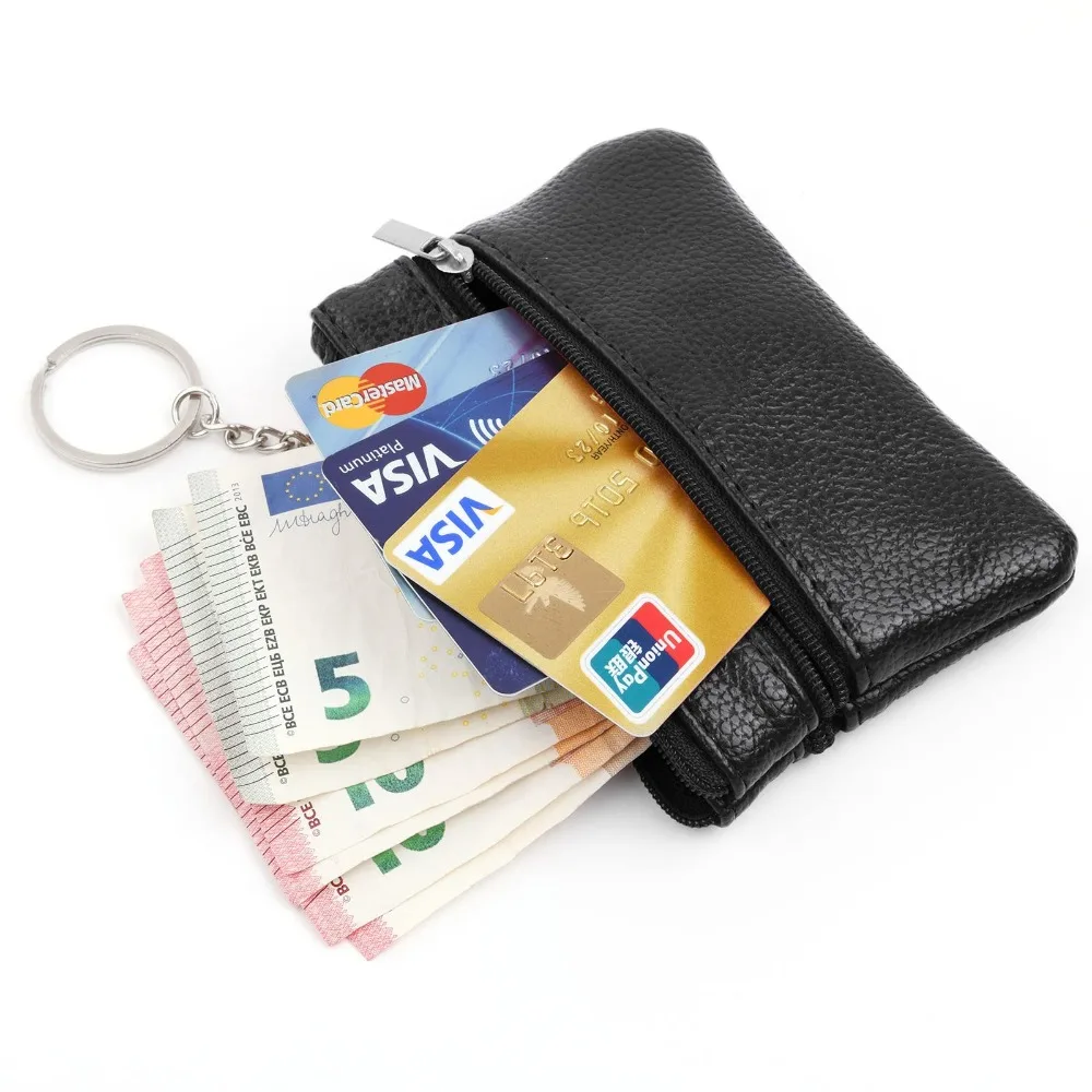 

Women Men Coin Purse Men Small Bag Wallet Change Purses Zipper Money Bags Children Mini Wallets Leather Key Holder carteira