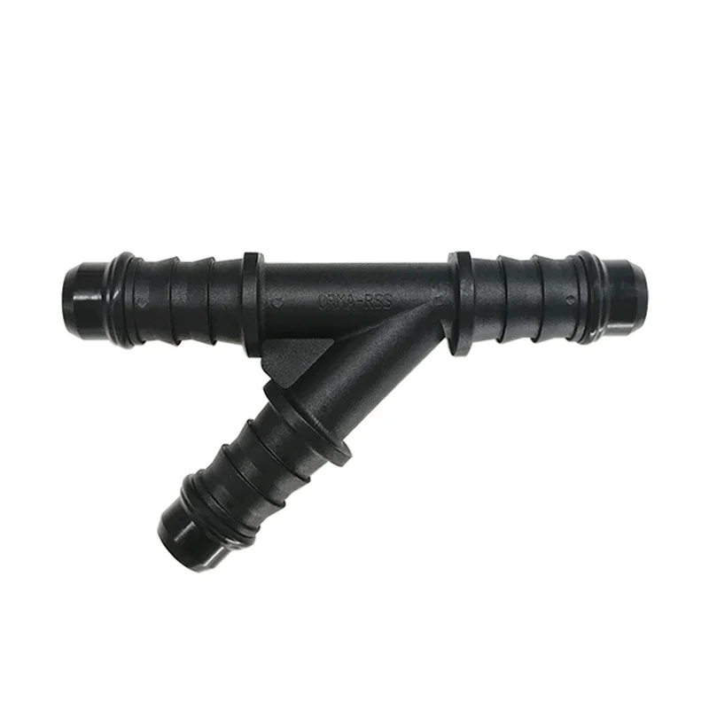 ID10 Y type tee connector equal tee fittings joint auto Fuel line quick connector for petrol and diesel for car 2pcs a lot