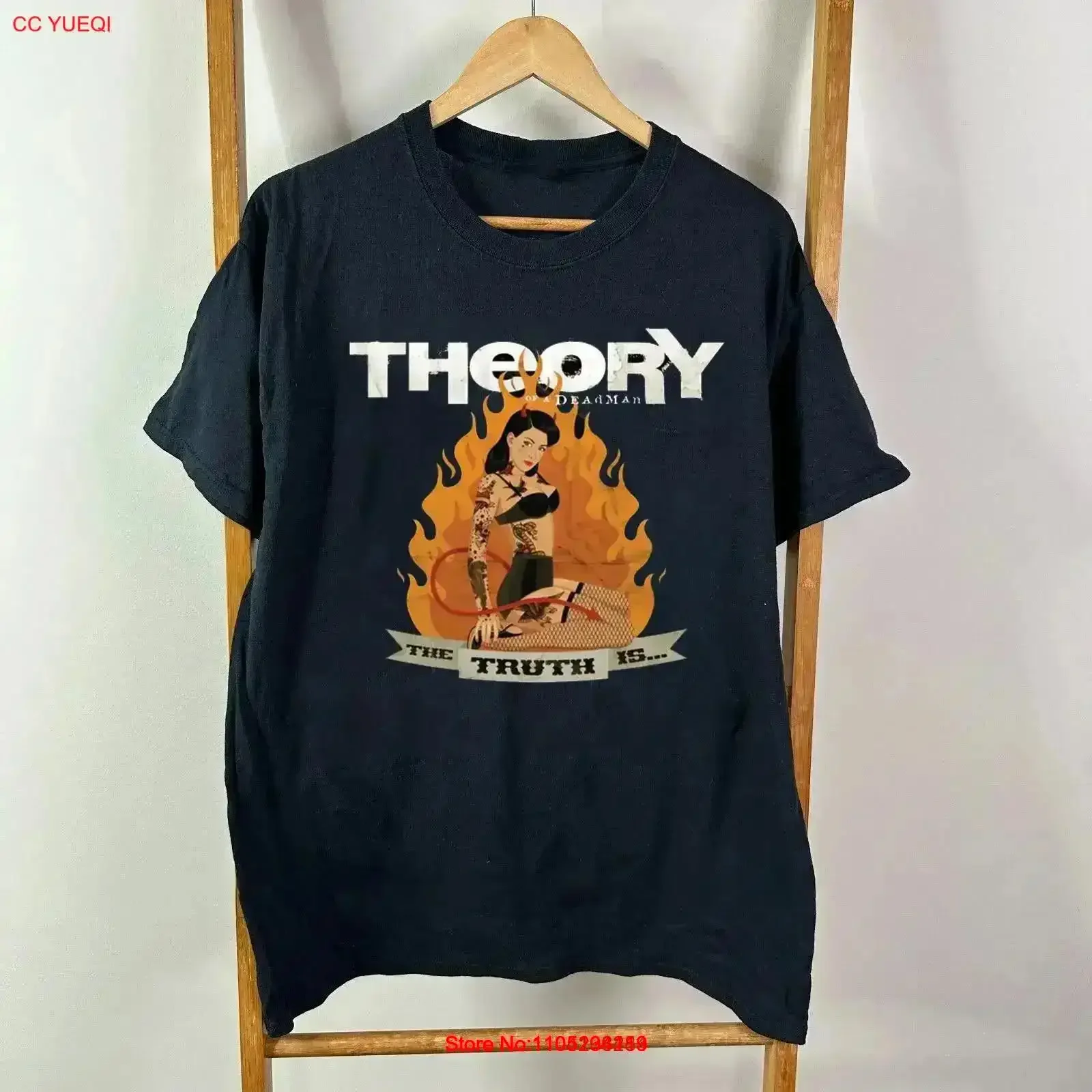 Theory Of A Deadman The Truth Is T Shirt S To 4XL UU685 vintage Washed Breathable graphic fashion Versatile Casual vintage