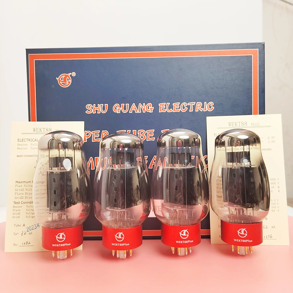 YHANWN 35 AMP Shuguang WEKT88PLUS Vacuum Tube Replace 6550 KT120 KT88 Electronic Tube Audio Valve DIY Amplifier Kit Precis Match