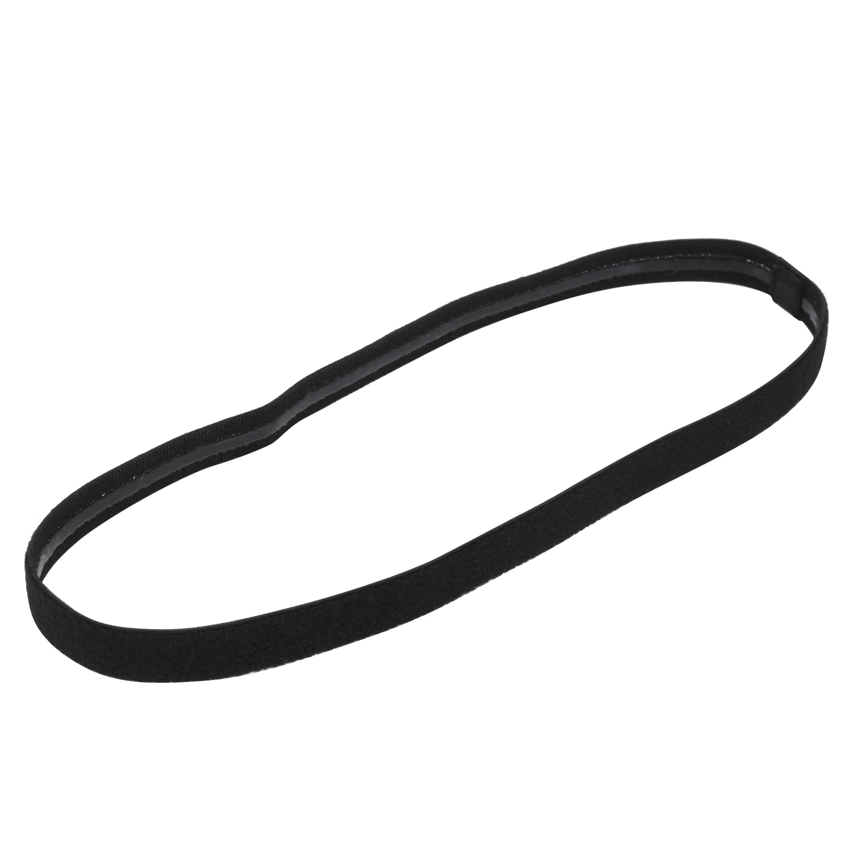 4 Pcs Thick Non-Slip Elastic Sport Headbands Hair Headbands,Exercise Hair and Sweatbands for Women and Men(Black, Grey)