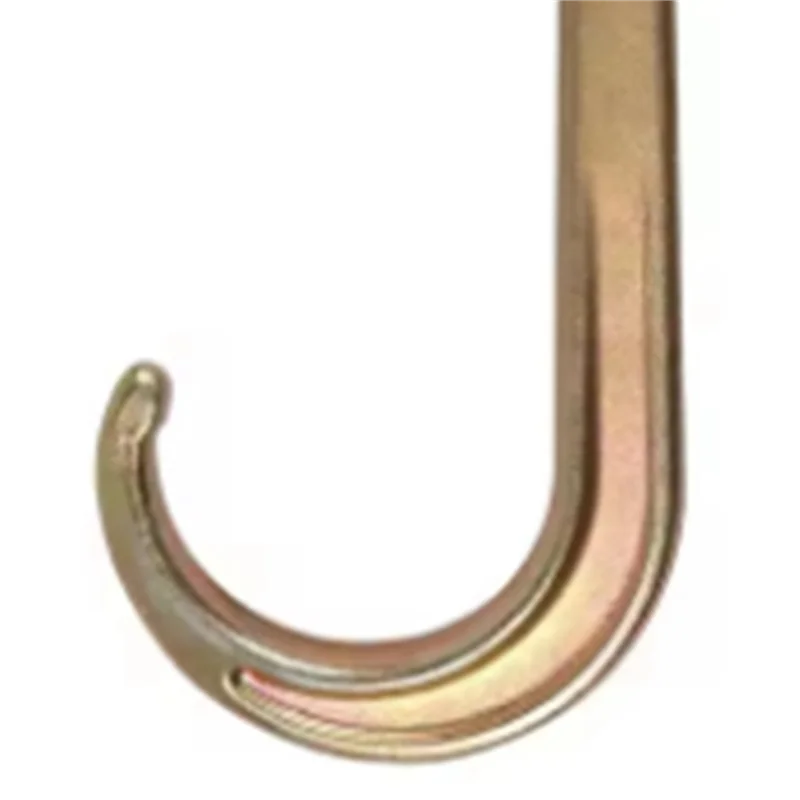 

Крюк с большим отверстием J-типа, 15-дюймовый подъемный крюк для буксирной машины, длинный крюк с широким горлышком J-типа