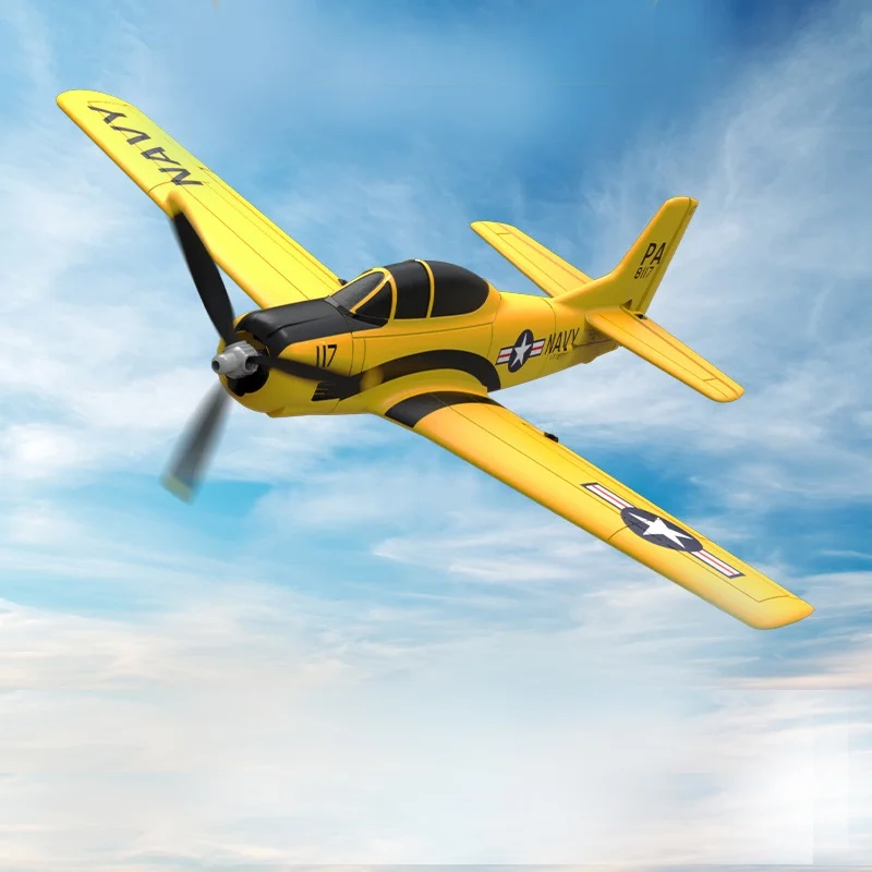 

Orans T-28 Remote Control Fixed-Wing Aircraft Stunt Simulation Model Durable Indoor/Outdoor Play RCAirplane Easy to Assemble Toy