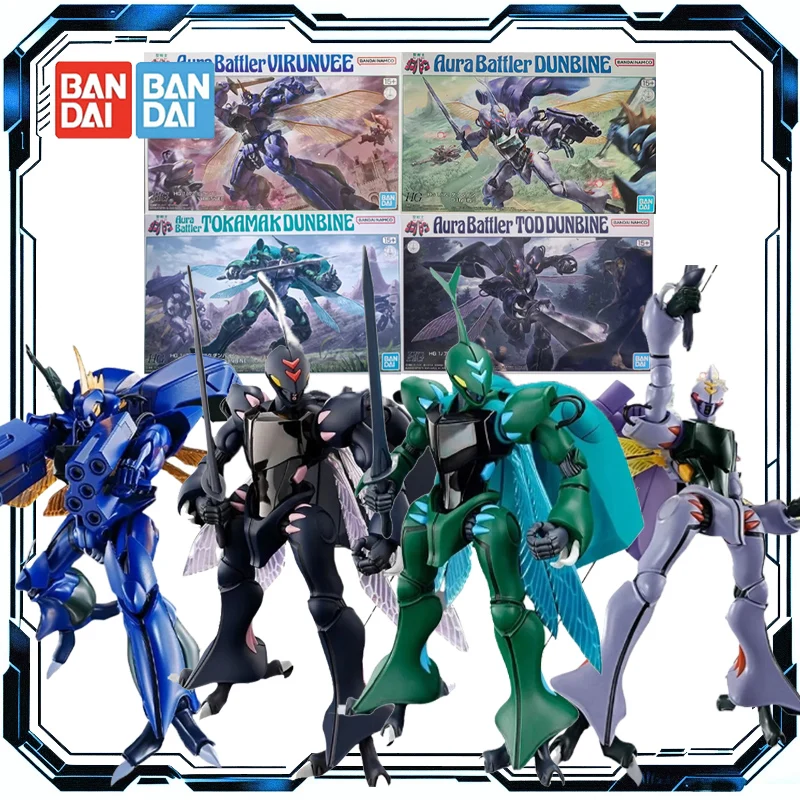 

Конструктор Bandai Spirits HG HGAB 1/72 серии Dunbine: Zwas Dunbine, Vilambee, Tokamak, Tod Dunbine — модель для сборки, игрушка для мальчиков и девочек, подарок для детей