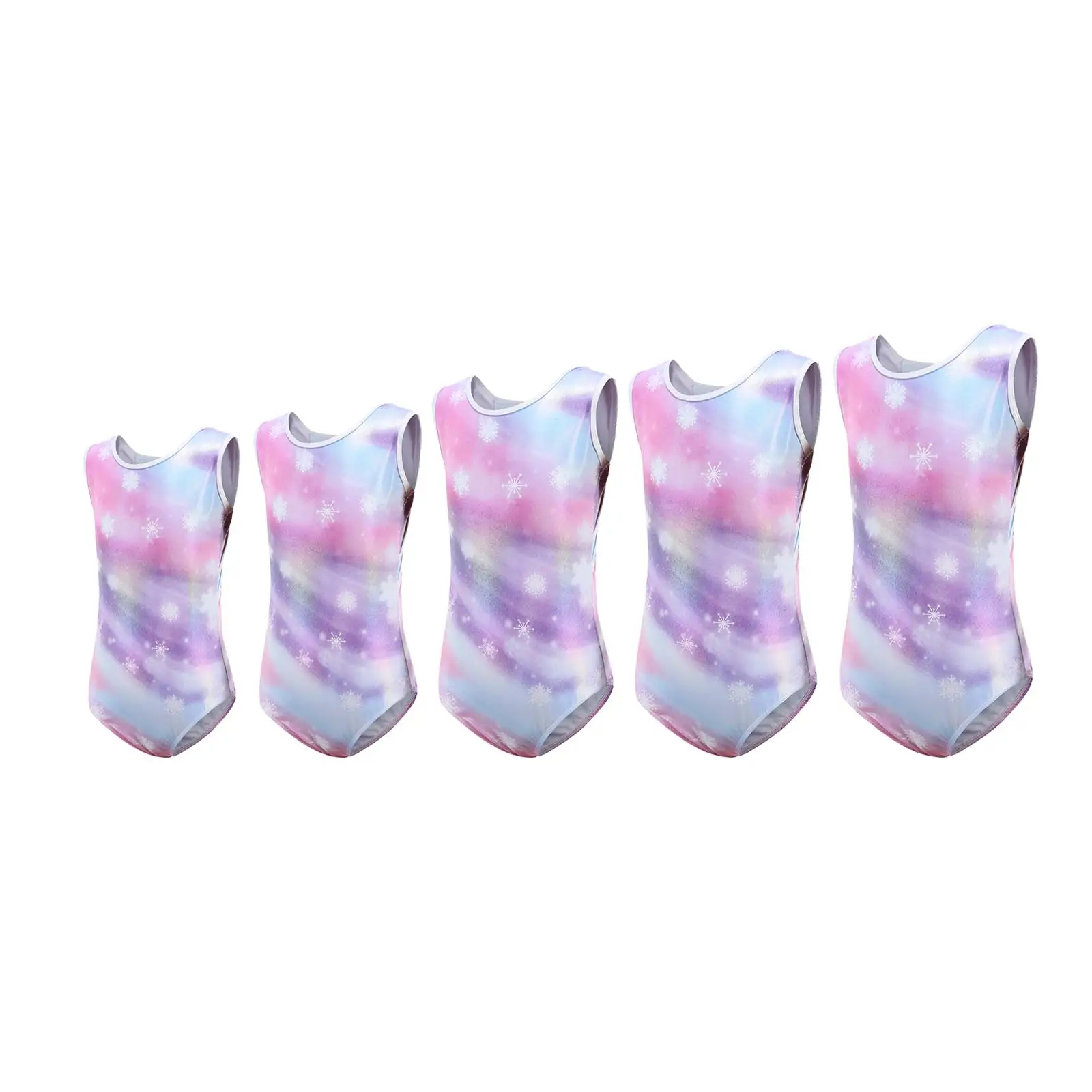 

Colorful Gymnastics Leotards Practice Outfits for Children 5-14 Years Teens