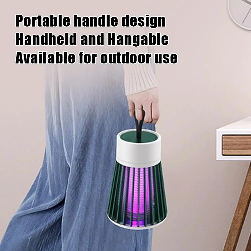 Mosquito Killer Lamp USB Charging Camping Lighting Fly Electric Color LED Zapper Mosquito 2 Lamp Killer Insect Bug O4Y5